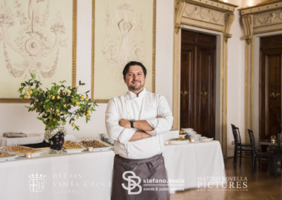 Relais Santa Croce - chef niccolo de riu